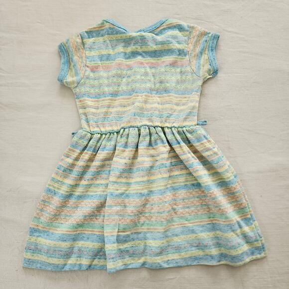 Vintage Healthtex Striped Dress 4t - Picture 5 of 5